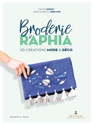cover image of Broderie au raphia
